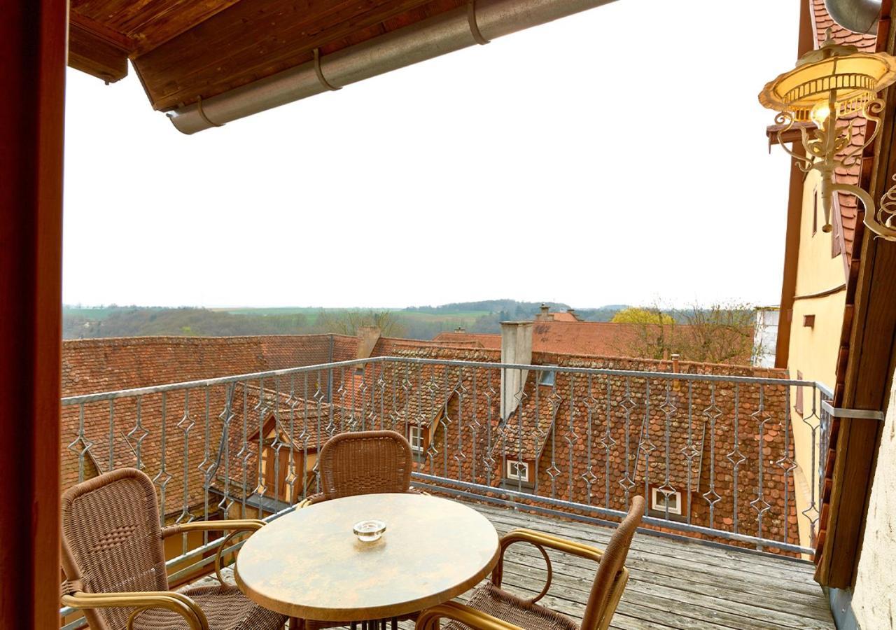 Historik Hotel Gotisches Haus Garni Rothenburg ob der Tauber Exterior photo