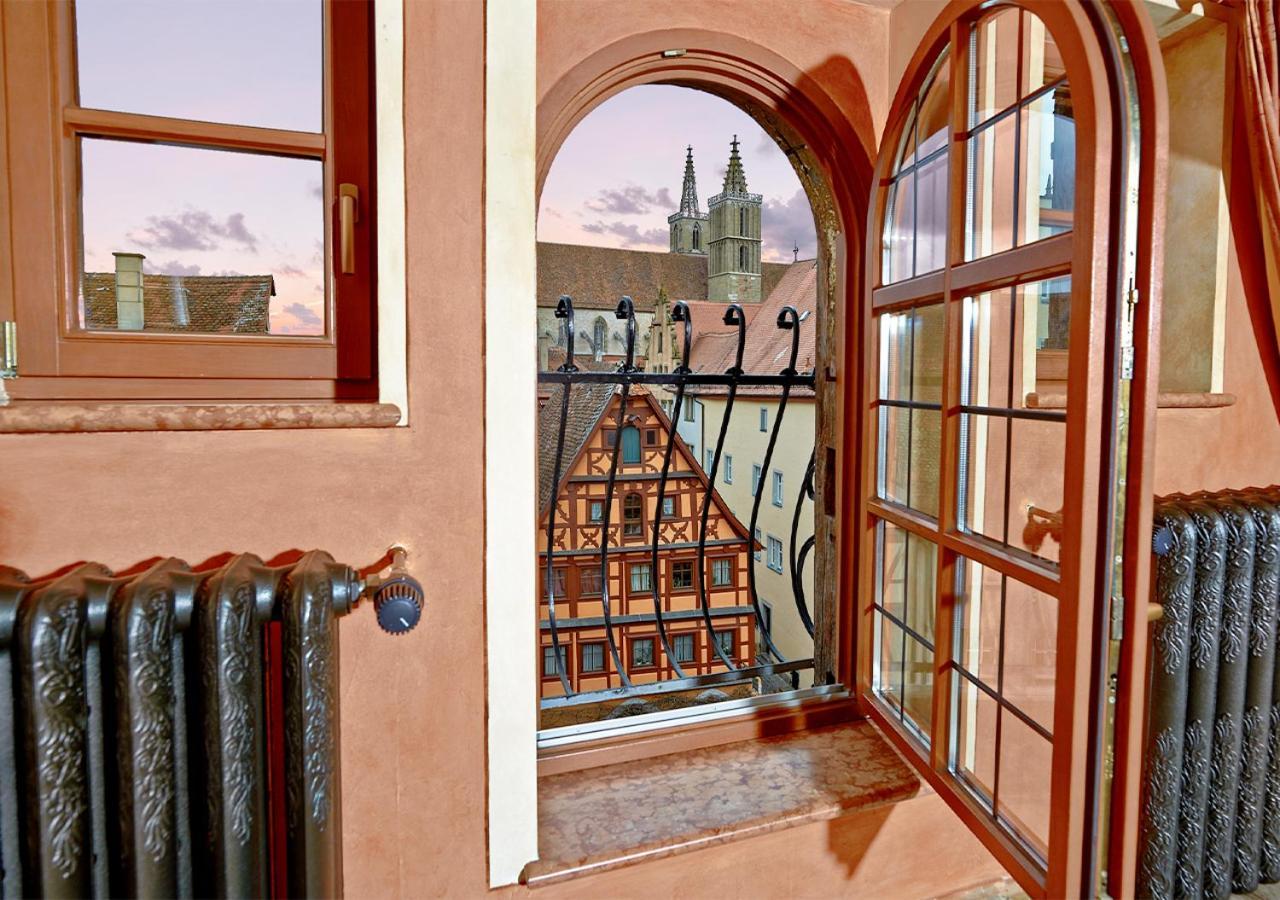 Historik Hotel Gotisches Haus Garni Rothenburg ob der Tauber Exterior photo