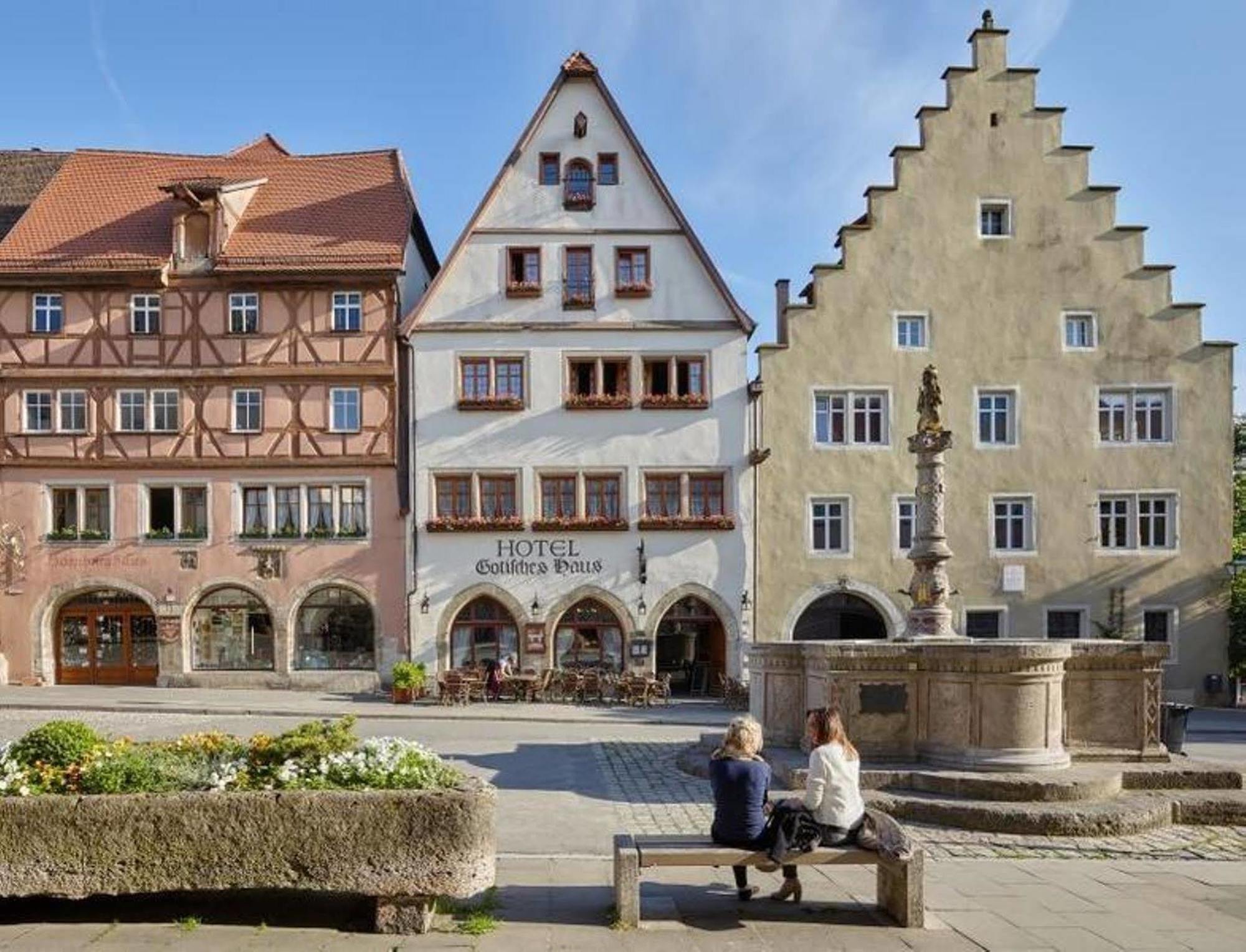 Historik Hotel Gotisches Haus Garni Rothenburg ob der Tauber Exterior photo